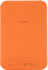 uBear Внешний аккумулятор 5000mAh | Мощность: 25 Вт | С поддержкой MagSafe | Qi2.2 | Strike | Orange
