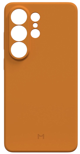 Magssory Чехол для Samsung S26 Ultra | С магнитами | Совместимый с MagSafe | Силикон | Orange 