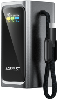 Acefast M33 Внешний аккумулятор 20000mAh | 100W |  Metal Gray