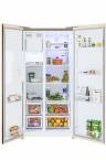 Холодильник Side by Side HIBERG RFS-650DX NFGY inverter / Общий объем - 618 л., 91.1 см х 178 см х 70.6 см