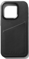 Mujjo Кожаный чехол-портмоне с MagSafe для iPhone 15 Pro,Черный