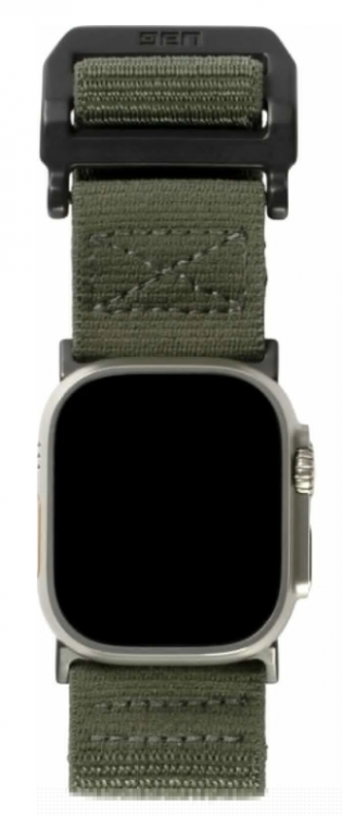 UG Ремешок для Apple Watch (Ultra/45/44/42 mm) Active, Foliage Green