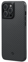 Рitaka New MagEZ Case pro 3 for iPhone 14 PRO MAX 6.7 " (Black/Grey Twill) 1500D 