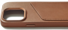 Mujjo Кожаный чехол-портмоне с MagSafe для iPhone 15 Pro,Коричневый