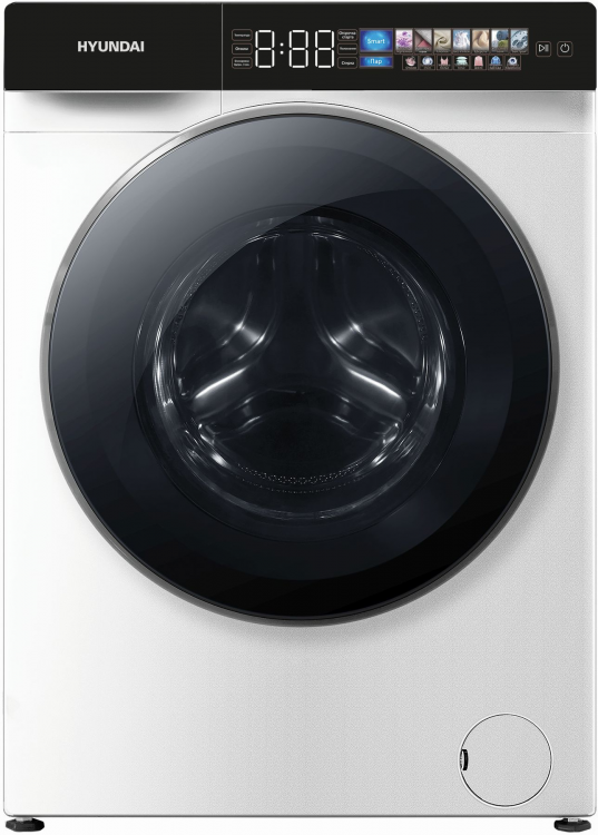 Hyundai стиральная машина WFE9229 | загрузка: 10 кг | 1200 об/мин | 16 программ | цвет: белый