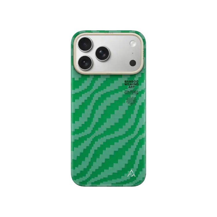 Чехол Airity Bamboo Shadow Orient iPhone 17 Pro (China Green)