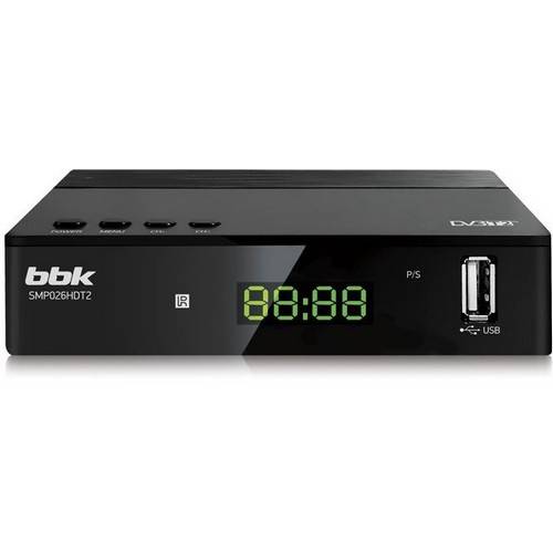 Ресивер BBK SMP 026 HDT2 черный Global