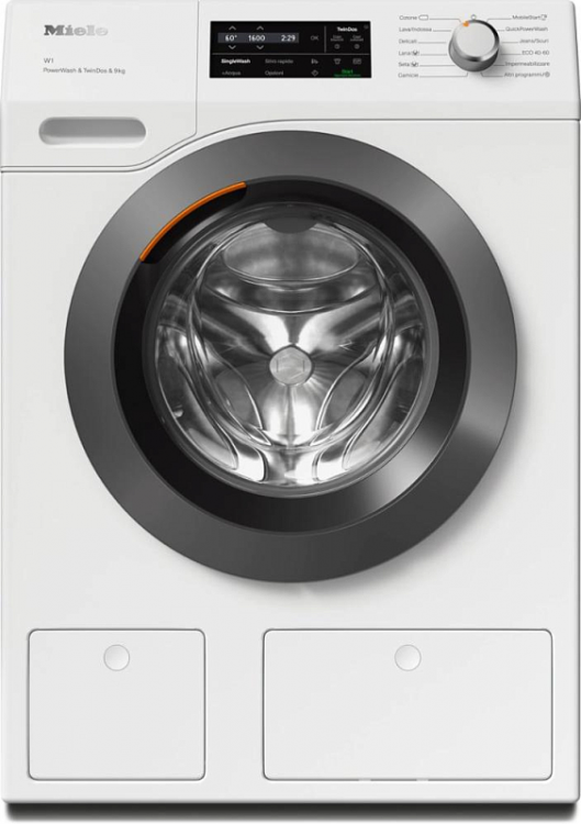 Miele стиральная машина WCI870WCS | Максимальная загрузка: 9кг | 1600об/мин | Тип двигателя: Инверторный | Цвет: Белый