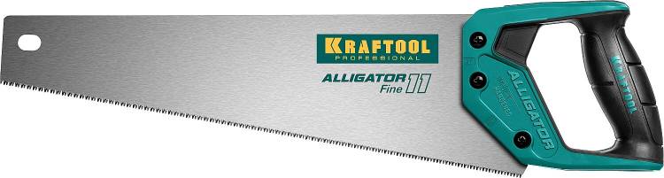 Kraftool 15004-50_z01 Ножовка Универсальная "Alligator Universal 7", 500 мм, 7 TPI 3dзуб
