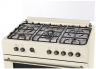 Комбинированная плита NordFrost GE 9062 YR | духовка - электрическая | варка - газовая | конфорок: 5 | конвекция - есть | цвет - бежевый Global