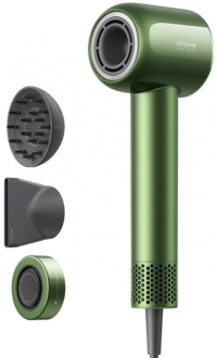 Dreame Фен Hair Glory | Ионизация | 1600 Вт | 2 режима | Регулировка температуры | High-speed Hair Dryer Green