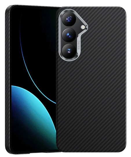 Benks Чехол для Samsung Galaxy S25 | ArmorAir Case built with Kevlar® 600D | Цвет: Черный (Black)