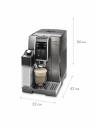 Кофемашина De Longhi ECAM 370 95 T / исп. кофе - зерновой, молотый, 1450 Вт, 1.8 л, капучинатор, 34.8 x 23.6 x 42.9, Global