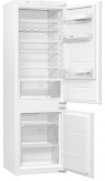 Холодильник встраиваемый Korting KSI 17860 CFL | Общий объем 260 л | Покрытие корпуса Эмалевое | Материал полок Стекло Global
