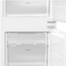 Холодильник встраиваемый Korting KSI 17860 CFL | Общий объем 260 л | Покрытие корпуса Эмалевое | Материал полок Стекло Global