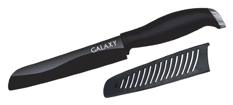 Нож с керамическим лезвием Galaxy GL9050133