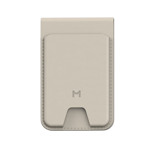 Magssory Кошелек-кардхолдер | Geotag Magnetic Ivory