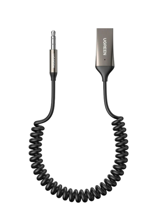 Ugreen Автомобильный Bluetooth 6.0 адаптер BT521 (85428), Gray