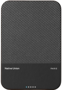 Native Union Внешний аккумулятор 10000mAh | Совместим с MagSafe | Qi2 | Classic | черный
