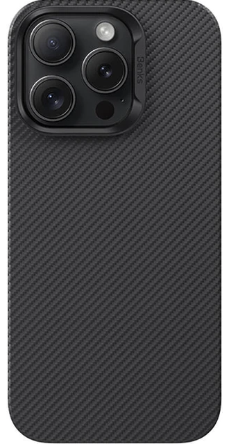 Benks Чехол для iPhone 16 Pro Max | ArmorAir Case built with Kevlar® 600D | Цвет: Черный (Black)