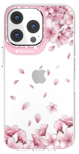 Чехол-накладка SwitchEasy Artist для сторону iPhone 13 Pro Max (6.7"), Sakura