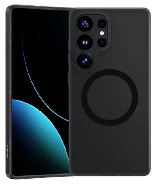 Benks Чехол для Samsung Galaxy S25 Ultra | Lucid Armor Case (MagSafe) | Цвет: Черный (Black)