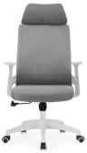 Woodville Компьютерное кресло "Flok" серый | белый | Ширина - 62; Глубина - 66; Высота - 114 см