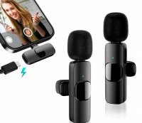 Микрофон беспроводной петличный Type-C (2 в 1) JBH K9