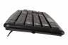 Клавиатура Exegate LY-331, <USB, шнур 1,5м, черная, 104кл, Enter большой>, Color box 263905