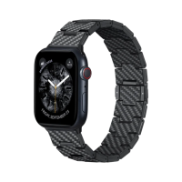 Pitaka Ремешок Modern Carbon Fiber Band для Apple Watch 44/45/46/49mm Retro | Цвет: Black