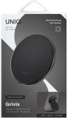 Uniq магнитный держатель с функцией подставки GRIVIX Premium Kevlar 360 Magnetic Mount & Grip Stand, Carbon Black