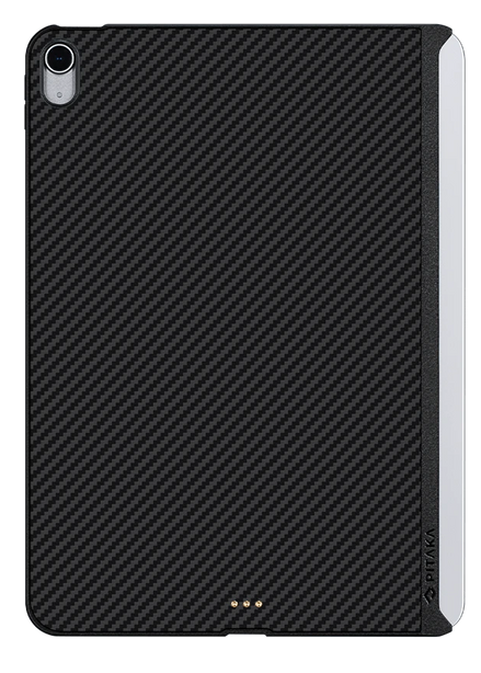 Рitаkа Чехол MagEZ для iPad Air 10.9"2020 чёрно-серый, карбон