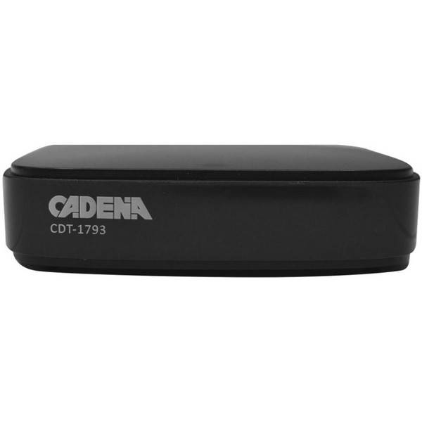 Ресивер Cadena CDT-1793  / TV-тюнер DVB-T, DVB-T2, HDMI, USB, TimeShift Global