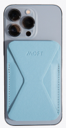 MOFT Картхолдер для iPhone 15/14 серии Snap-On | Подставка-кошелёк | USA Brands, Windy Blue