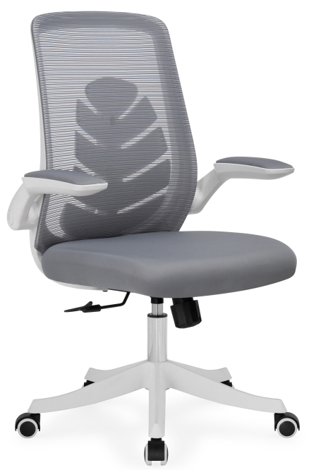 Woodville Компьютерное кресло "Jimi" серый | белый | Ширина - 68; Глубина - 59; Высота - 100 см