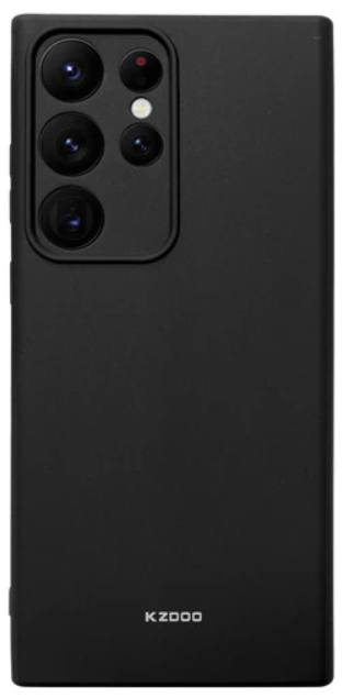 Чехол KZ-DOO Q Series для Samsung Galaxy S23 Ultra Мягкий / противоударный, Black 