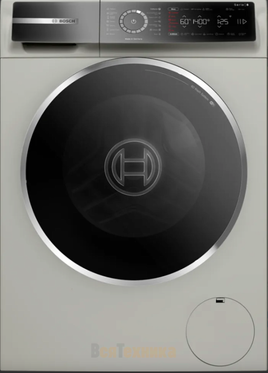 Bosch отдельностоящая стиральная машина | загрузка-9кг | страна-производство: Германия | об\мин-1400 | 87x68x65см