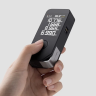 Xiaomi HOTO Умный лазерный дальномер Smart Laser Measure Pro (чёрный, H-D50) | Диапазон измерения (макс) - 50 м																		