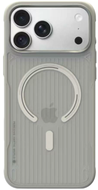 Чехол для iPhone 18 Pro Max | Perceive haptic world | Совместим с MagSafe | Gray
