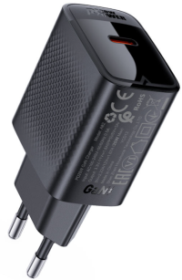 Acefast Сетевое зарядное устройство A82 PD20W GaN single USB-C charger (EU). Цвет: черный																			