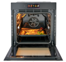Graude Электрический духовой шкаф PREMIUM BMP 60.4 S | ШхВхГ: 594х594х498 мм | 16 режимов нагрева | Полезный объем: 73 л | Дверца с 3х-слойным остеклением | TFT-дисплей высокого разрешения диагональю 7”