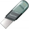 SanDisk Флеш накопитель для iPhone iXpand Flash Drive Flip 128gb 2 разъема USB3.1+lightning