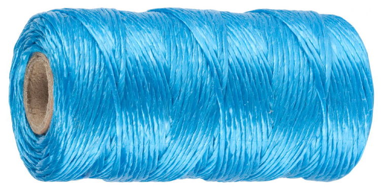 Шпагат Stayer 50075-060 d=1,5 мм, синий, 60 м, 32 кгс, 0,8 ктекс