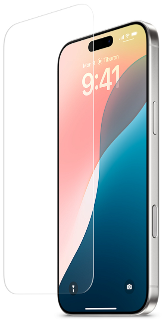 Supglass SG-03 для iPhone 16 Pro Max | Защитное стекло с набором для легкой поклейки | 9H | Олеофобное покрытие | Полная защита экрана