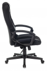 Бюрократ игровое кресло Zombie 9 | Вес пользователя: 120 кг | Материал обивки: Ткань/Экокожа | Цвет: Черный | Global