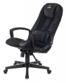 Бюрократ игровое кресло Zombie 9 | Вес пользователя: 120 кг | Материал обивки: Ткань/Экокожа | Цвет: Черный | Global