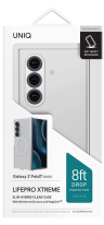 UNIQ LifePro Xtreme Прозрачный ударопрочный чехол для Samsung Galaxy Z Fold7 | MagClick магнитный зарядный модуль