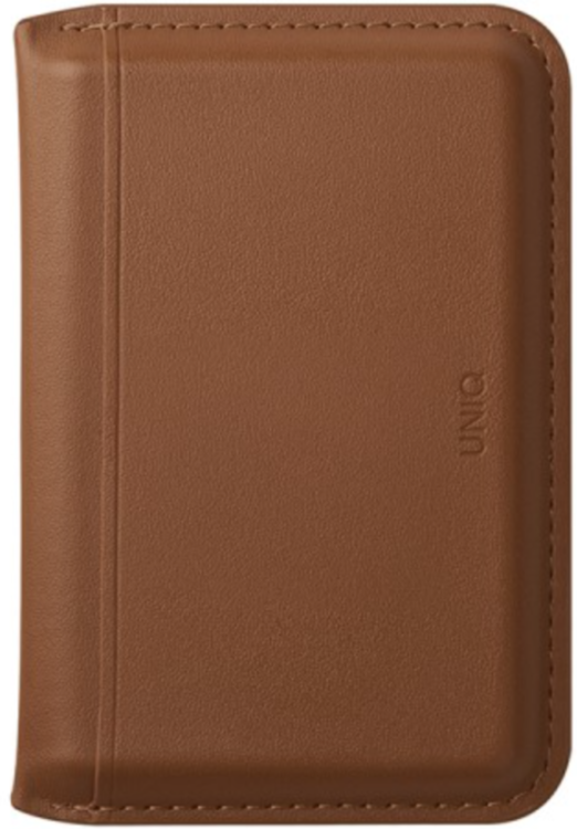 Uniq Картхолдер-кошелек Lyden DS магнитный | RFID-блокировка | Caramel/Ivory