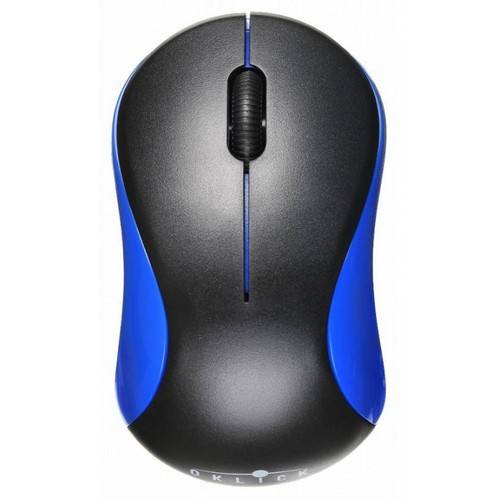 Мышь компьют. Oklick 605SW черный/синий USB Global