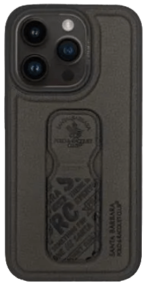 Чехол для iPhone 15 Pro Max, Santa Barbara Blaise Series | с магнитным кронштейном Black